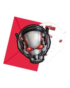 Ant-Man Einladungs Set 6 Stück