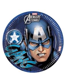 Avengers Teen 8-teiliges Teller Set 23 cm