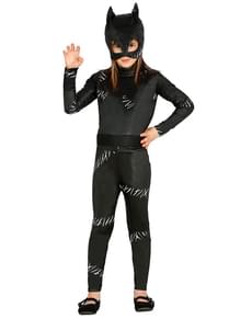 Katt Bandit Kostyme Jente