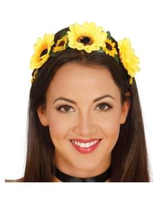 Women's Yellow Flowers Headband