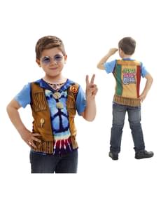 Boy's Flower Power Hippy T-shirt