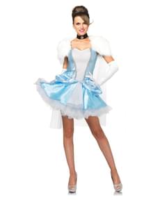 Costume da principessa scarpetta di cristallo winter per donna