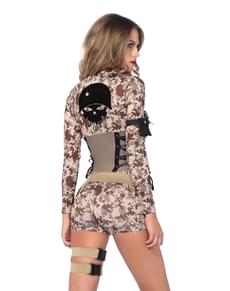 Sexet soldaterkostume til kvinder