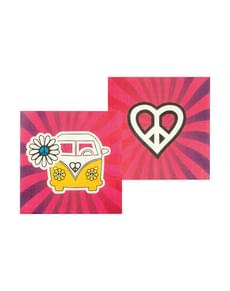Hippie Servietten Set