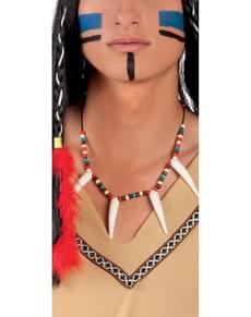 Collier indien dents adulte