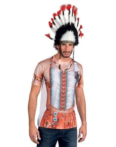 Men's Photorealistic Indian T-shirt