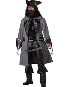 Men's Blackbeard the Pirate Costume