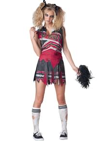 Finsteres Cheerleader Kostüm für Damen