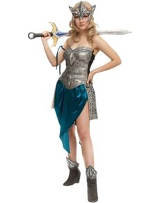 Valkyrie kriger kostyme til dame