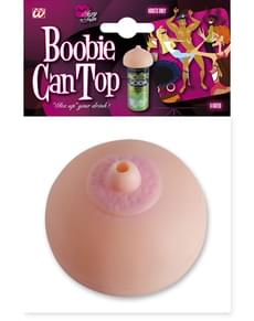 Bouchon canette en forme de sein