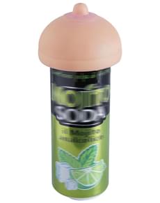 Bouchon canette en forme de sein