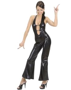 Woman's Black Disco Beauty Costume