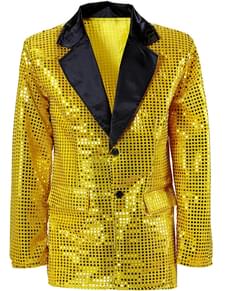 Man's Gold Sequinned Jacket