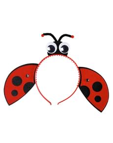 Cerchietto coccinella per bambina