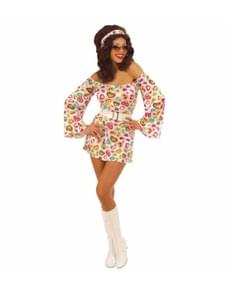 Woman's Glamorous Hippy Costume