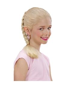 Girl's Blonde Plait Hair Extension