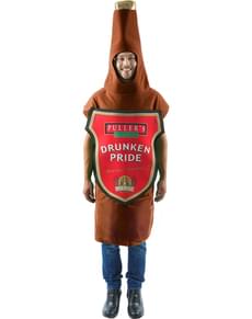 Man's Drunken Price Bottle of Beer Costume
