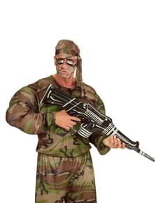 Aufblasbares Maschinengewehr