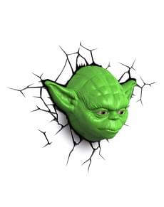 Lámpara decorativa 3D Yoda