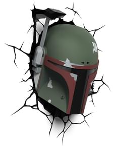 Lámpara decorativa 3D Boba Fett