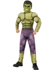 Hulk Avengers 2: Age of Ultron Muskulær Kostyme Gutt