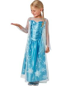 Costume Elsa La Reine des Neiges Frozen pour fille