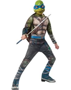 Leonardo Ninja Turtles 2 Kostüm für Jungen