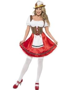 Déguisement d'aubergiste sexy pour femme