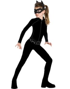 Girl's Classic Catwoman Costume