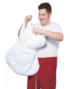 Pancia artificiale da Babbo Natale per adulti