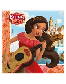 Set de 20 servilletas Elena de Avalor