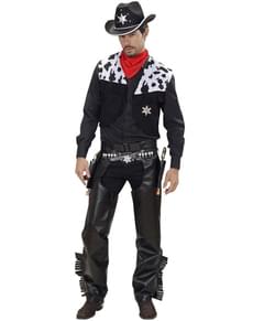 Miesten rohkea cowboy asu