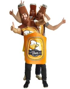 Déguisement de pack de bière adulte