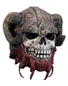 Barbarossa Skelett Latex-Maske für Erwachsene