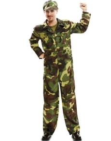 Mens' Land Soldier Costume