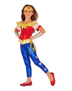 Wonder Woman DC Super Hero Girls Kostüm deluxe für Mädchen
