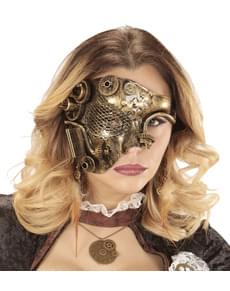 Demi masque Steampunk adulte
