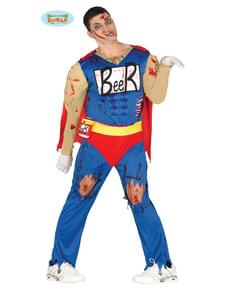 Kostüm Zombie Held des Biers für Männer