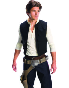 Han Solo Star Wars Perücke für Herren