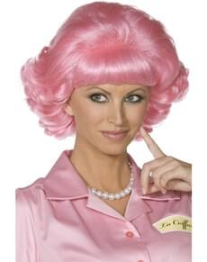 Perruque de Frenchy de Grease, rose